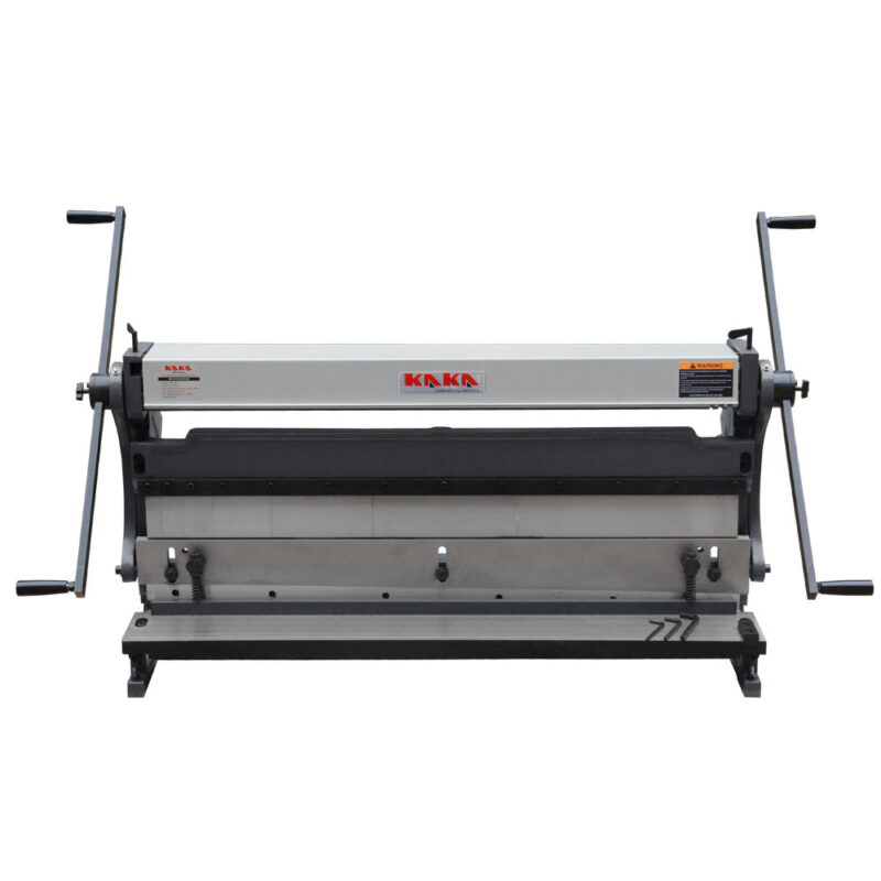 KAKA INDUSTRIAL 40-Inch 20-Gauge Capacity,Combination Sheet Metal Brake, Shear and Slip Roll Machine, 3-In-1/40 High Efficiency,Solid Construction Machine