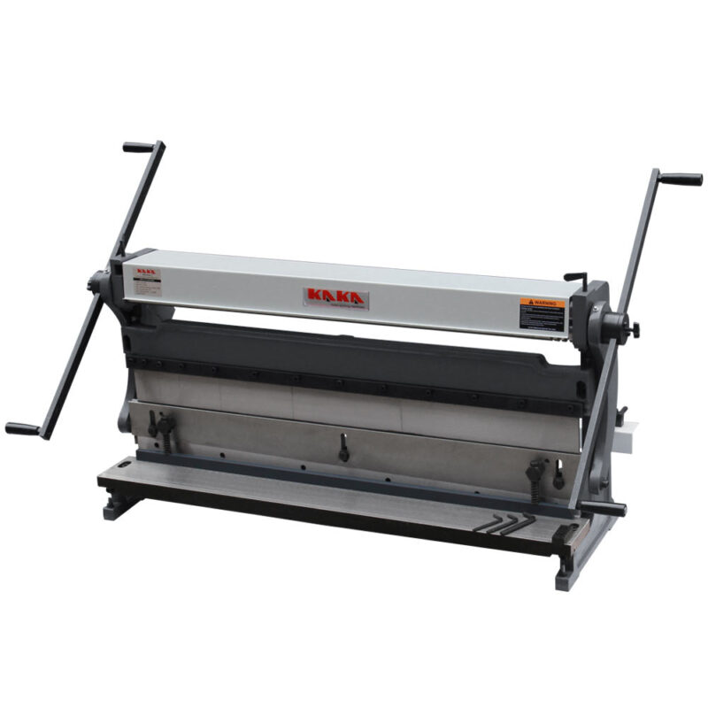 KAKA INDUSTRIAL 40-Inch 20-Gauge Capacity,Combination Sheet Metal Brake, Shear and Slip Roll Machine, 3-In-1/40 High Efficiency,Solid Construction Machine - Image 2