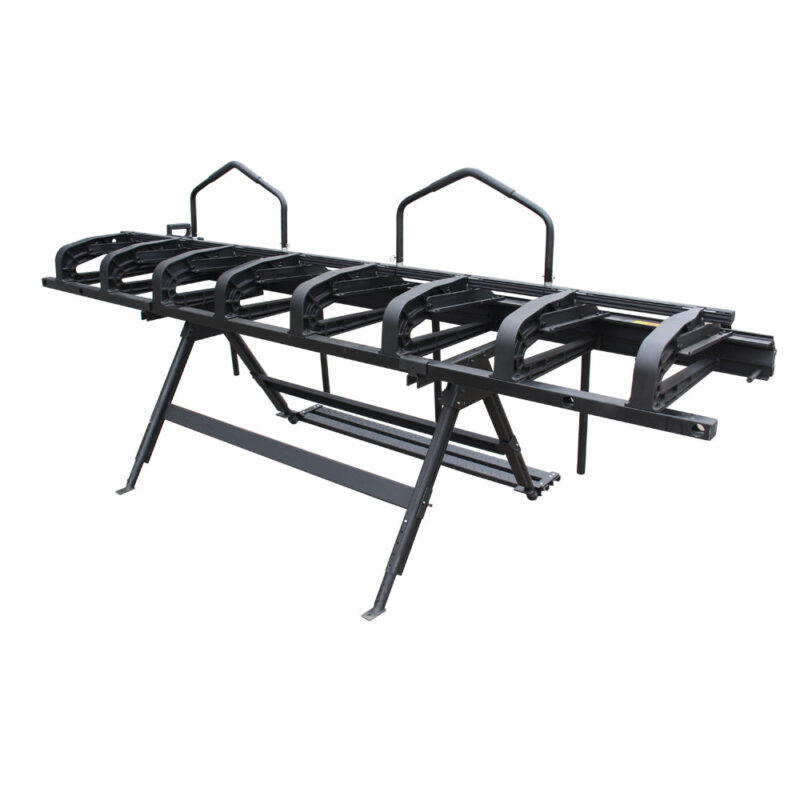 KAKA Industrial ALB-126 Siding Brake ,Portable Thin Plate Bending Brake, 126“ Width, With a Roller Knife to Cut Sheet - Image 3