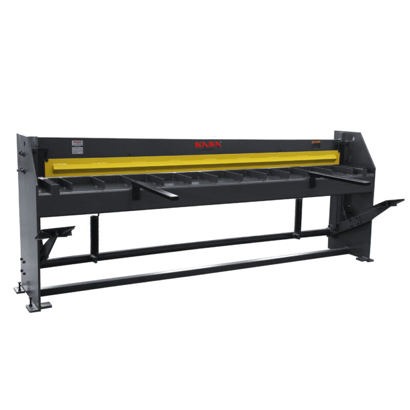 KAKA Industrial Q01-9818B, 98-Inch Foot Stomp Shear Solid Construction High Precision Sheet Metal Foot Shear, 18Gauge Mild Steel Capacity - Image 4