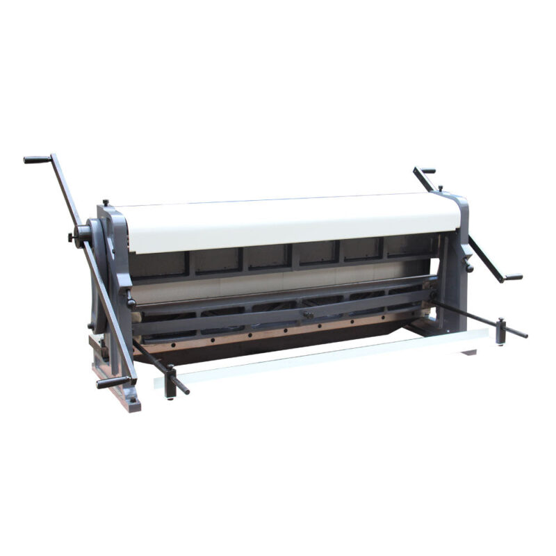 Kaka industrial Sheet Metal Brake 3-In-1/52, 52-Inch Combination Sheet Metal Brake, Shear Press Brake 20-Gauge Capacity, Shears and Slip Roll Machine for Shear Bending Rolling, Brake Shear Roll Machine - Image 4