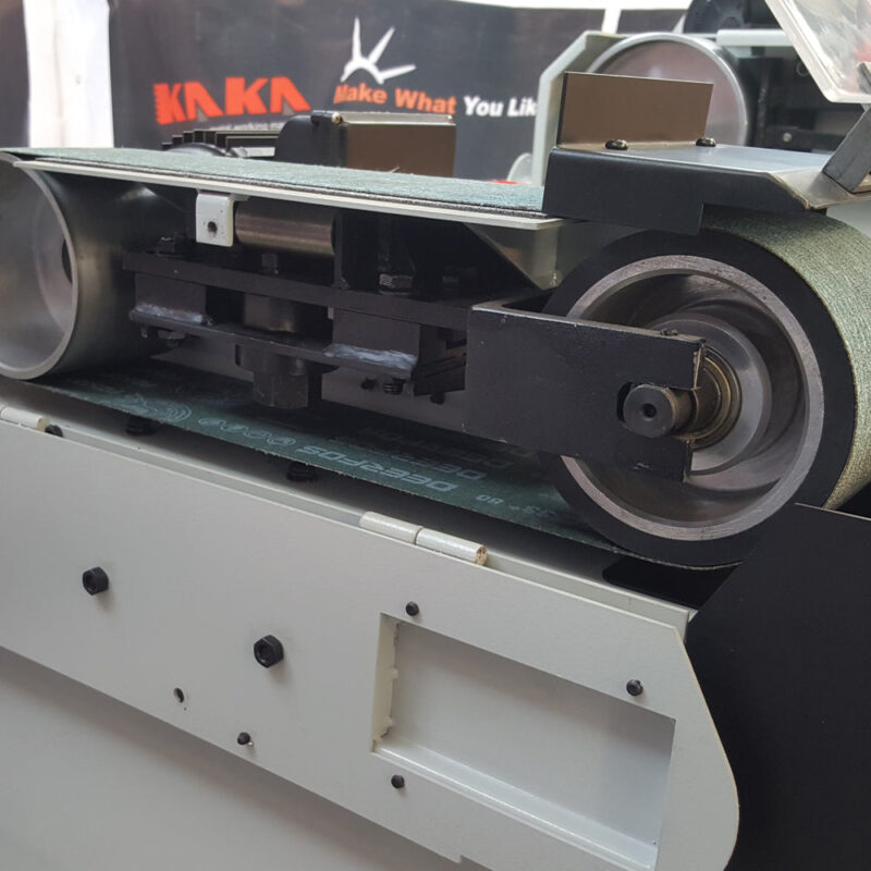 Kaka Industrial BG-6 Belt Grinder, 6 x 79 in Belt Sande, Wheel Metal Belt Grinder/Sander, Sander with Cast Iron Base, High Speed Belt Grinder 220V-60HZ-3PH - Image 9