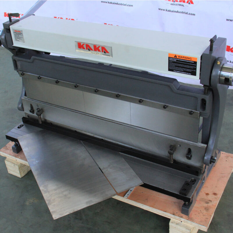 KAKA INDUSTRIAL 40-Inch 20-Gauge Capacity,Combination Sheet Metal Brake, Shear and Slip Roll Machine, 3-In-1/40 High Efficiency,Solid Construction Machine - Image 7