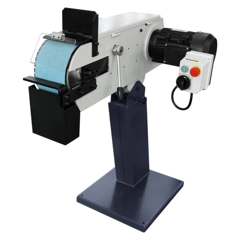 Kaka Industrial BG-6 Belt Grinder, 6 x 79 in Belt Sande, Wheel Metal Belt Grinder/Sander, Sander with Cast Iron Base, High Speed Belt Grinder 220V-60HZ-3PH - Image 2