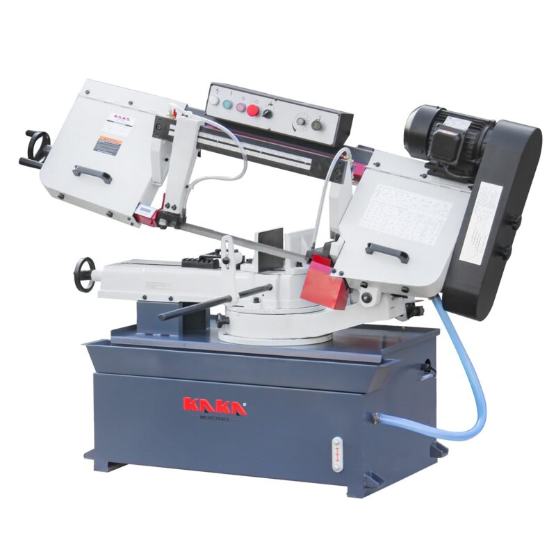 Kaka Industrial BS-1018R 10 inch horizontal bandsaw, Metal Cutting Band Saw, the bow can be swiveled between 45° and 90°Solid Design, Solid Design, Horizontal High Precision Vice Metal Band Saw220V-60Hz-1PH - Image 2