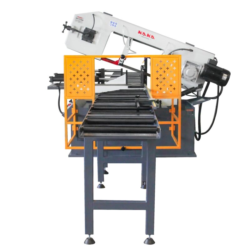 KAKA INDUSTRIAL BS-1810G 18"x9.8" PLC control Horizontal Band Saw, Hydraulic Shutle Vices and Swivel on both sides 220V 3phase - Image 2