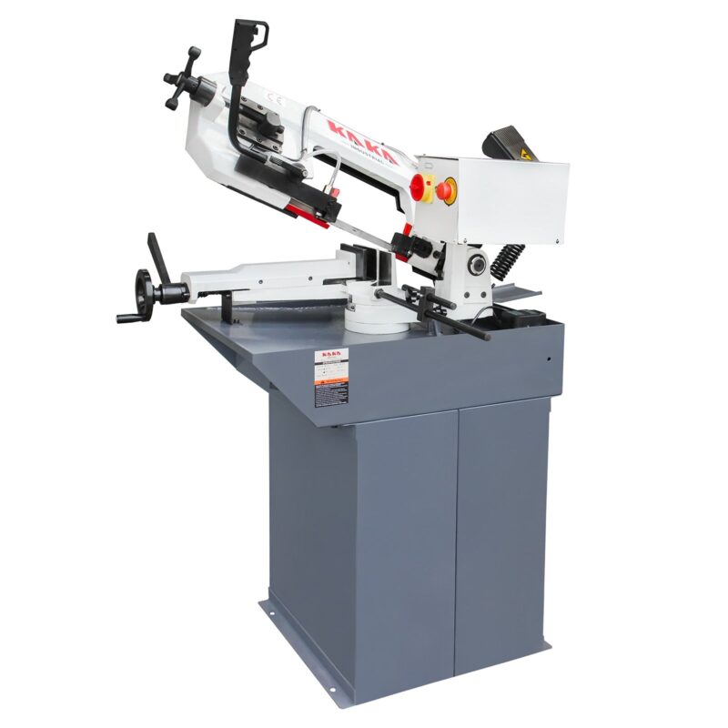 KAKA Industrial BS-75G Horizontal Bandsaw 7.8"x4.7" Metal Cutting Band Saw, Solid Design Metal Bandsaw, High Precision Metal Band Saw, Space Saver Metal Cutting Band Saw 115V-60HZ-1PH