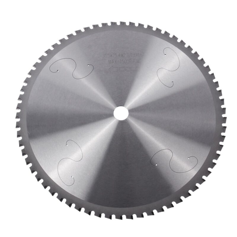 KAKA Industrial Chop Saw Blade for CHS-355, TCT Cutting Saw Blade for Steel, 14-Inch x 66-Tooth,14 BLADESS Steel Cutting Saw Blade