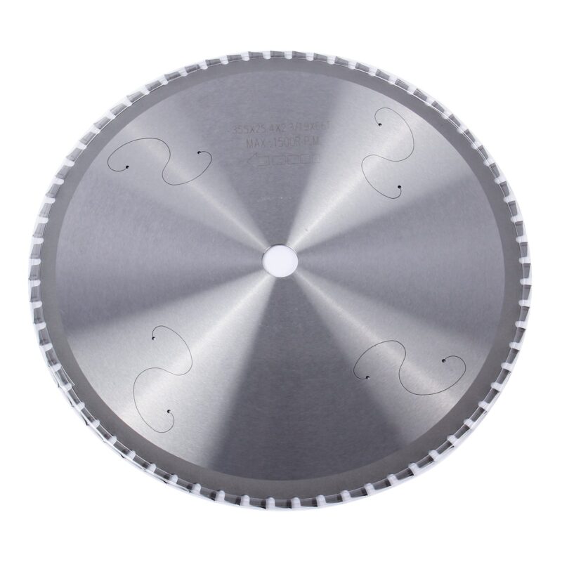 KAKA Industrial Chop Saw Blade for CHS-355, TCT Cutting Saw Blade for Steel, 14-Inch x 66-Tooth,14 BLADESS Steel Cutting Saw Blade - Image 2