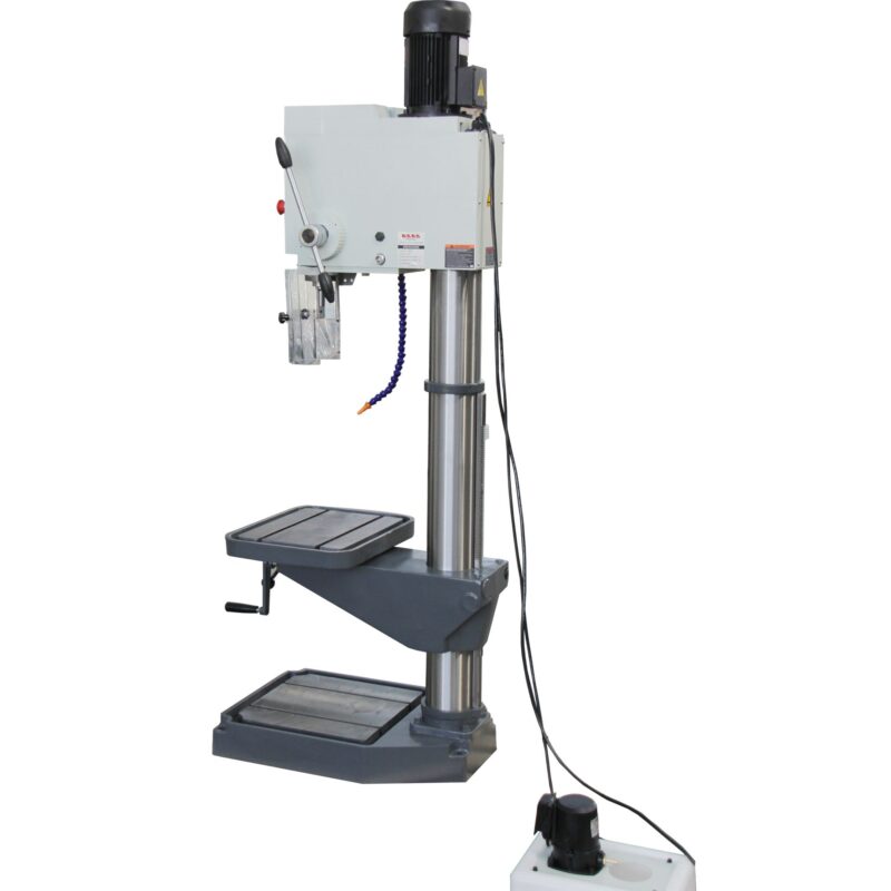 KAKA Industrial GD-40 Gear Head Vertical Drill Press, 8 Steps Speed Adjustable Head Hight Depth DRO Industrial Grade Drilling Tapping Machine with 220V 3 Phase Motor - Image 2