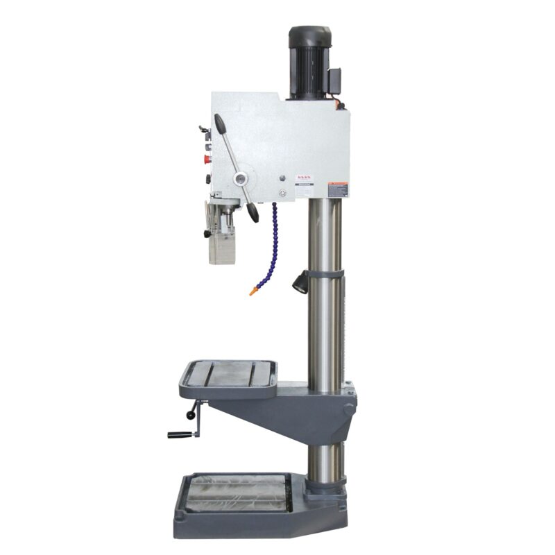 KAKA Industrial GD-40 Gear Head Vertical Drill Press, 8 Steps Speed Adjustable Head Hight Depth DRO Industrial Grade Drilling Tapping Machine with 220V 3 Phase Motor - Image 3