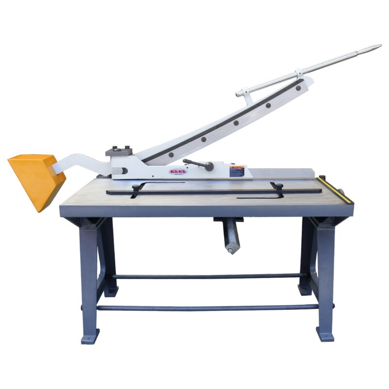 Kaka industrial KHS-40 Guillotine Metal Shear, 40 inch Bed Width, 14 Gauge Metal Guillotine Shear