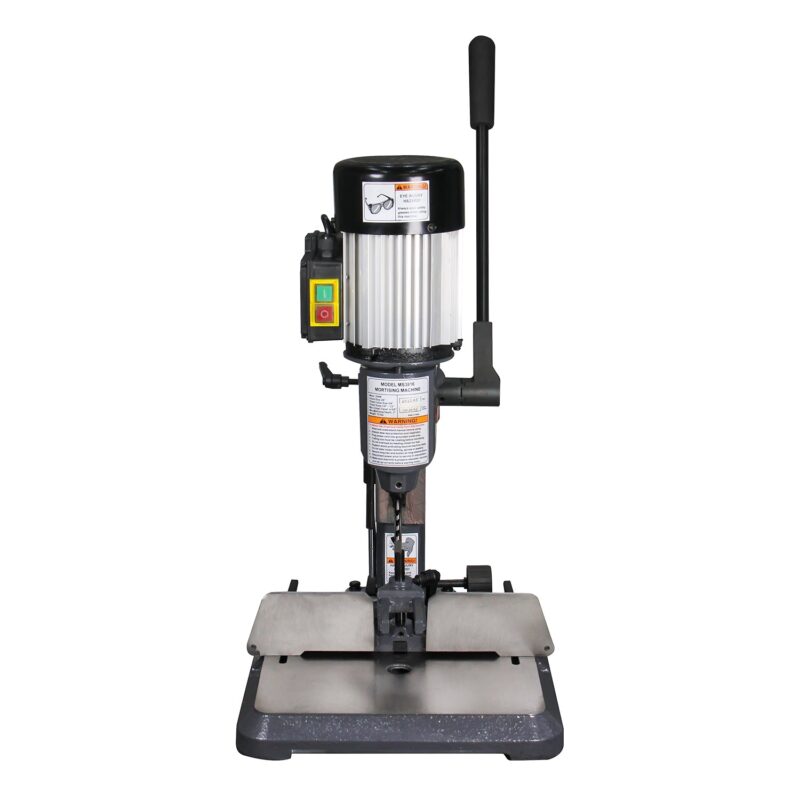 Kaka industrial MS-3816 Woodworking Mortise Machine, 1/2 HP 1725RPM Powermatic Mortiser With Chisel Bit Sets, Benchtop Mortising Machine, For Making Round Holes Square Holes, Or Special Square Holes In Wood - Image 3