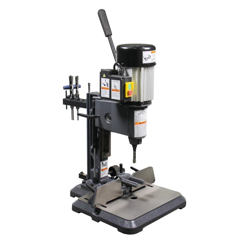 Kaka industrial MS-3816 Woodworking Mortise Machine, 1/2 HP 1725RPM Powermatic Mortiser With Chisel Bit Sets, Benchtop Mortising Machine, For Making Round Holes Square Holes, Or Special Square Holes In Wood - Image 2