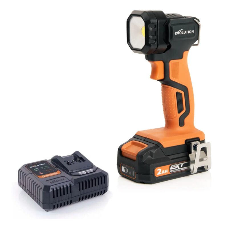 Evolution Cordless R1000TOR-Li 1000 Lumen Torch Light 20v Li-Ion EXT - Image 3