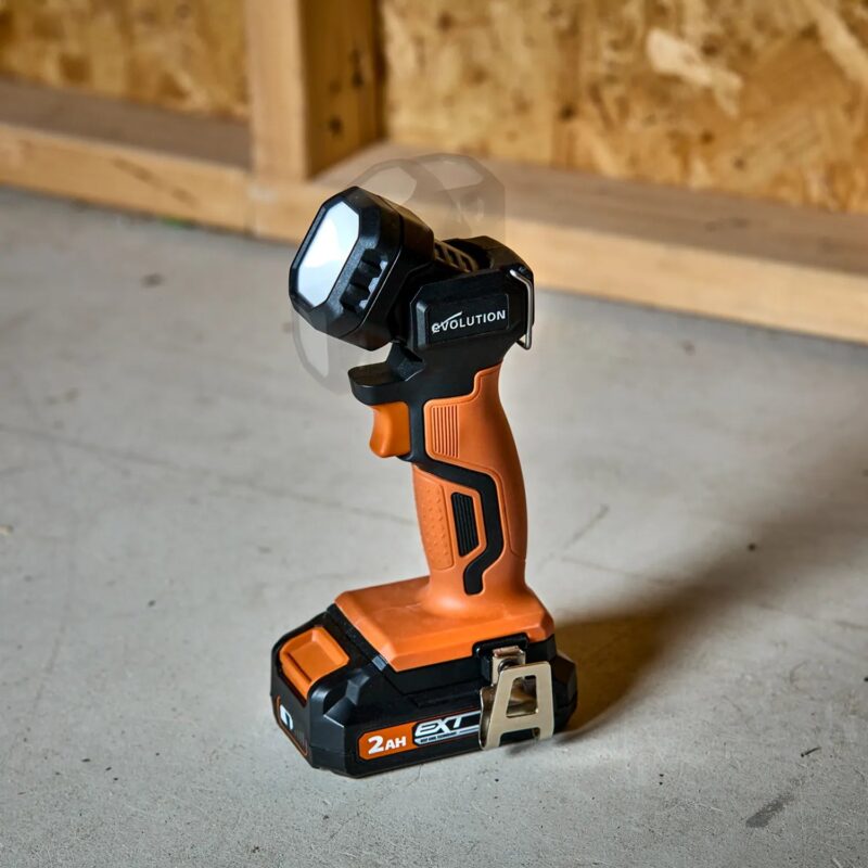 Evolution Cordless R1000TOR-Li 1000 Lumen Torch Light 20v Li-Ion EXT - Image 4