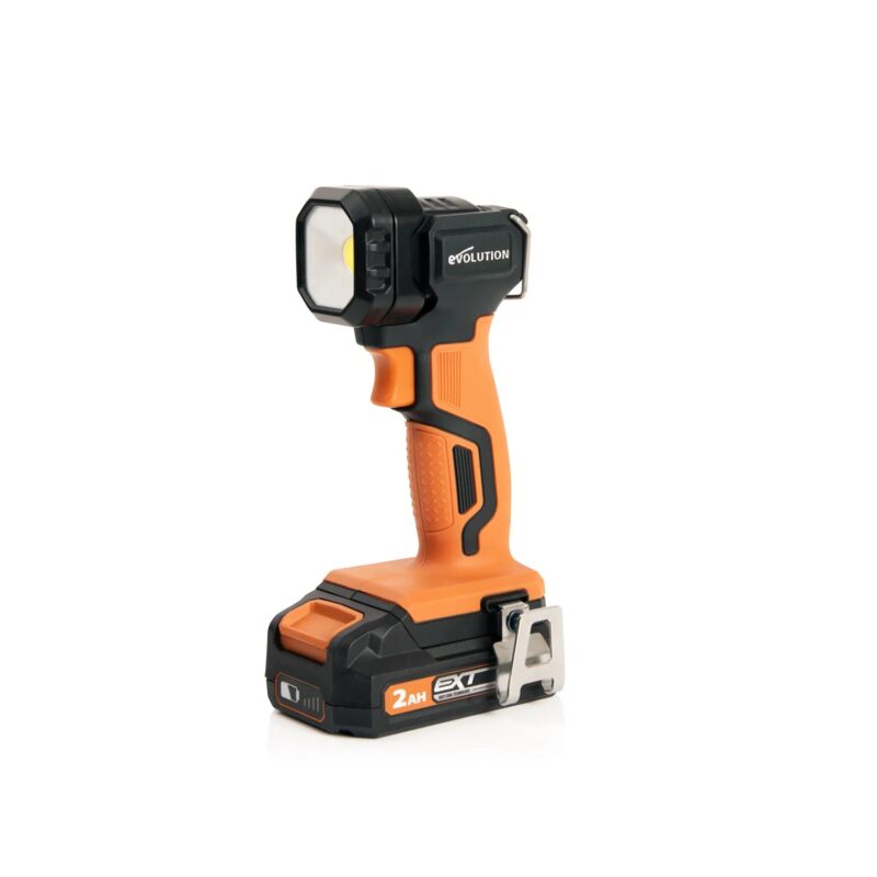 Evolution Cordless R1000TOR-Li 1000 Lumen Torch Light 20v Li-Ion EXT - Image 2