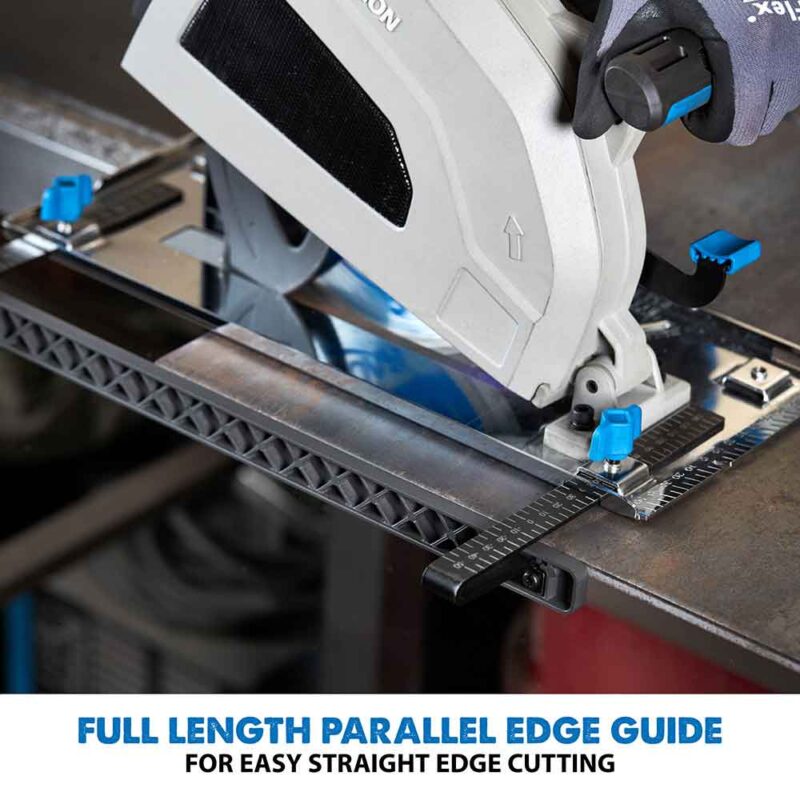 Evolution S210CCS: Metal Cutting Circular Saw with 8-1/4 in. Mild Steel Cutting Blade and Chip Collection - Image 12