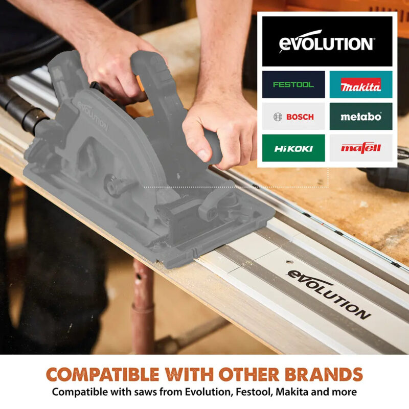 Evolution ST1400 G2 4ft 7in |55" Circular Saw Track Kit - Image 9