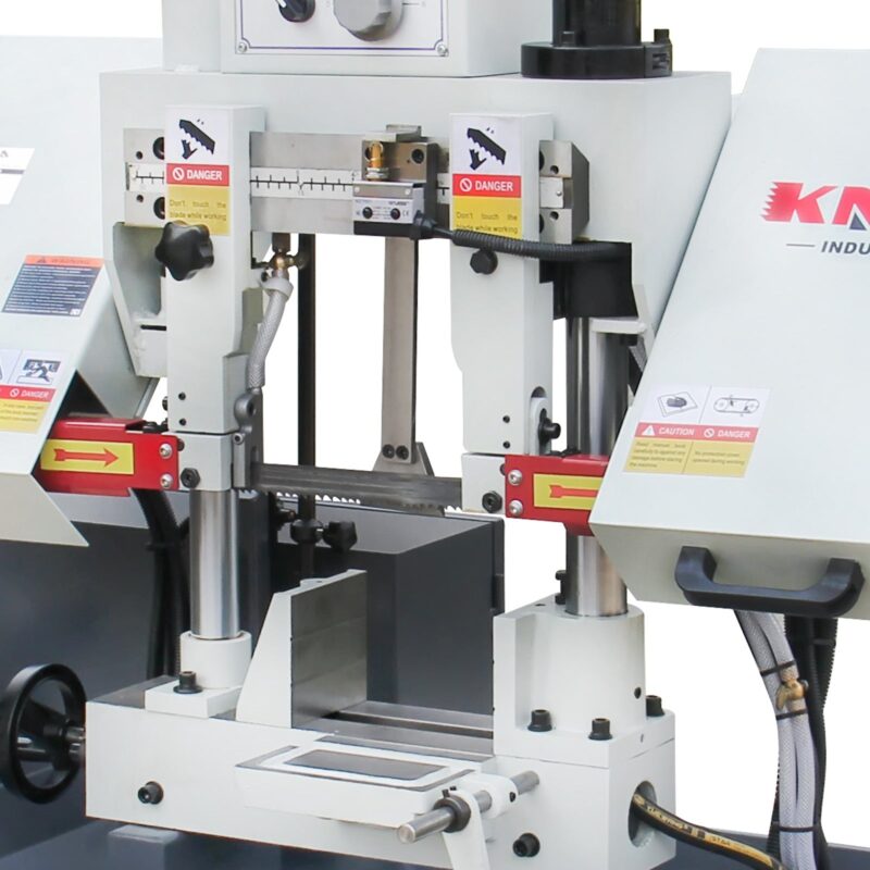 KaKa Industrial TGK-08 Double column horizontal band saw,7.87”x7.87” cutting capacity ,vertical lifting ,Metal Bandsaw with working light, high & low blade speed, Runs on 230v-60HZ-3PH - Image 10