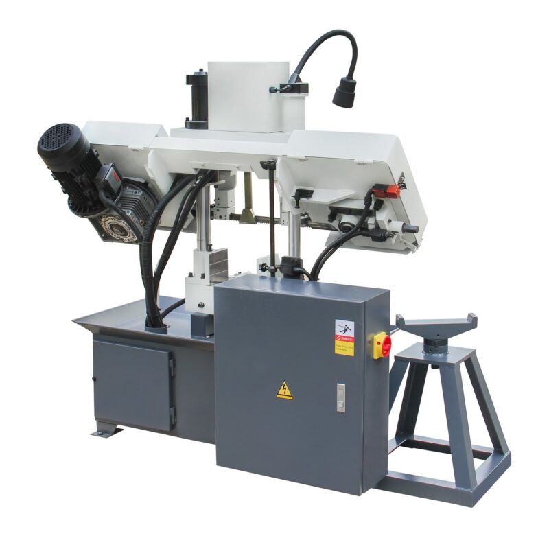 KaKa Industrial TGK-08 Double column horizontal band saw,7.87”x7.87” cutting capacity ,vertical lifting ,Metal Bandsaw with working light, high & low blade speed, Runs on 230v-60HZ-3PH - Image 4