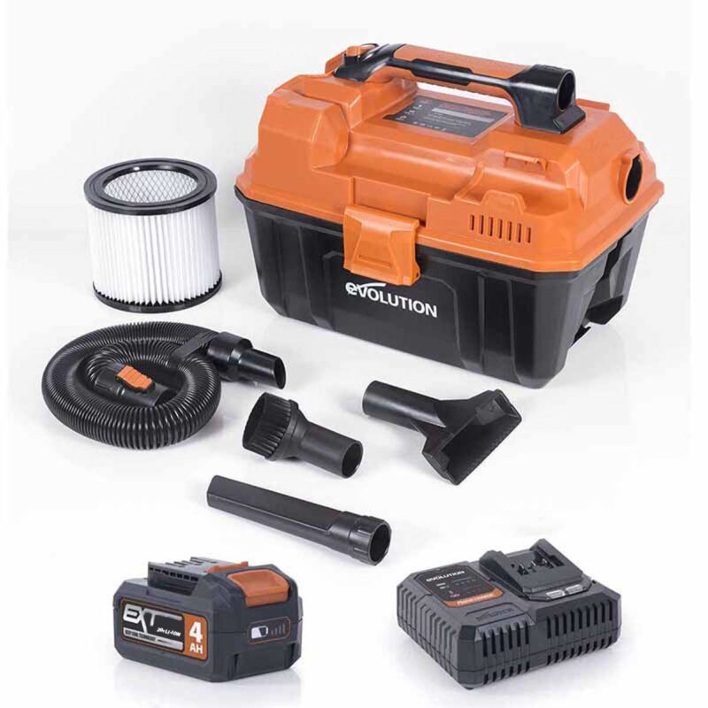 Evolution Cordless R11VAC-Li Wet And Dry Workshop Vacuum 20V Li-Ion EXT - Image 4