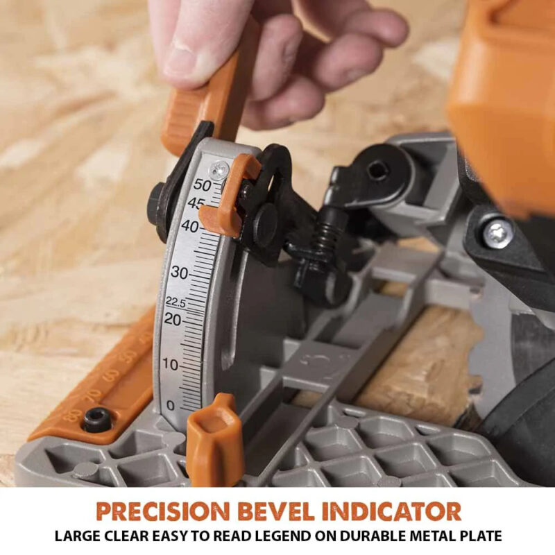 Evolution Cordless R165CCS-Li 6-1/2 in Circular Saw 20V Li-Ion EXT Inc Multi-Material Blade - Image 8