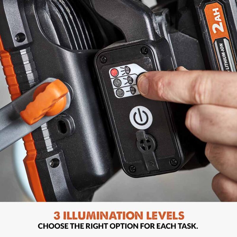 Evolution Cordless R2700WLT-Li Work Light 20V Li-Ion EXT - Image 4