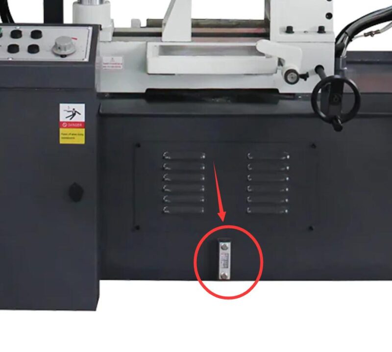 Part# hydraulic oil glass for Kaka Industrial TGK-14/TGK-16 Double column horizontal band saw