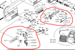 Blade Guide set Assemble for BS-712N