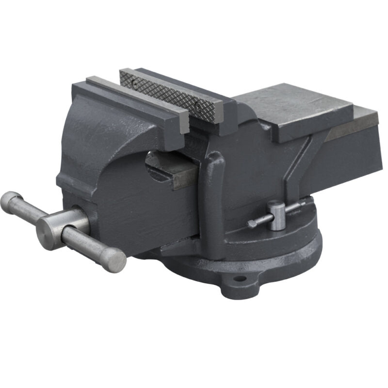 KAKA Industrial HPS-150 6” Ductile Iron Heavy Duty Bench Vise - Image 3