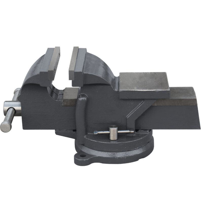 KAKA Industrial HPS-150 6” Ductile Iron Heavy Duty Bench Vise - Image 4