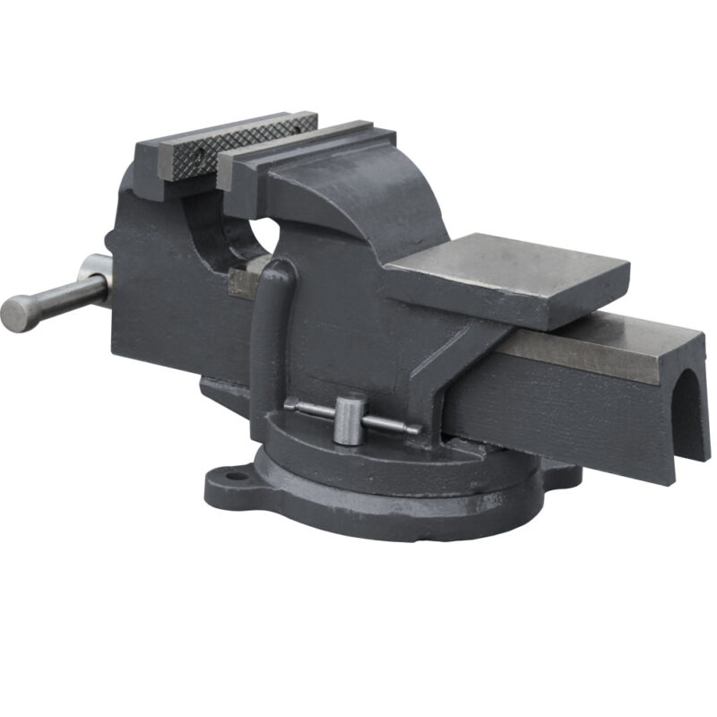 KAKA Industrial HPS-150 6” Ductile Iron Heavy Duty Bench Vise - Image 5