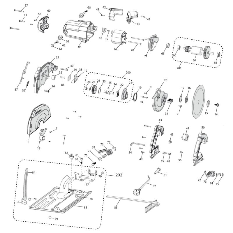 Evolution S185CCSL Spare Parts