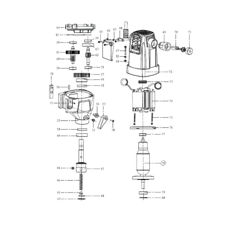 Evolution S28MAG Spare Parts - Image 2