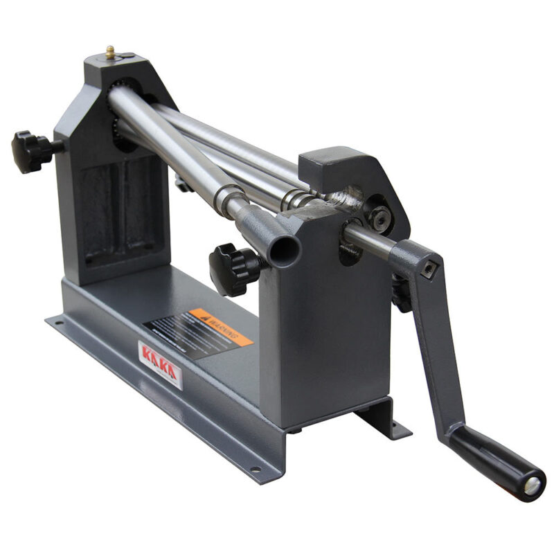 KAKA Industrial W01-1222 Slip Roll Machine,Sheet Metal Roller Machine With Two Removable Rollers, 12-Inch Slip Roll Roller Metal Plate Bending Round Machine, Slip Roll Machine capacity of 22 Gauge Steel - Image 4