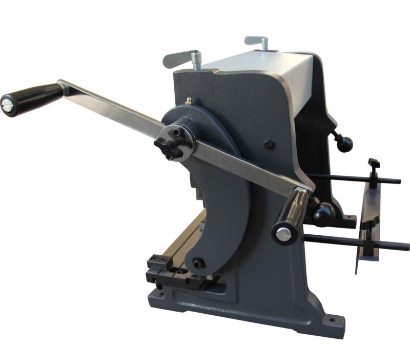 Kaka industrial Sheet Metal Brake 3-In-1/12, 12-Inch Combination Sheet Metal Brake, Shear Press Brake 20-Gauge Capacity, Shears and Slip Roll Machine for Shear Bending Rolling, Brake Shear Roll Machine - Image 4