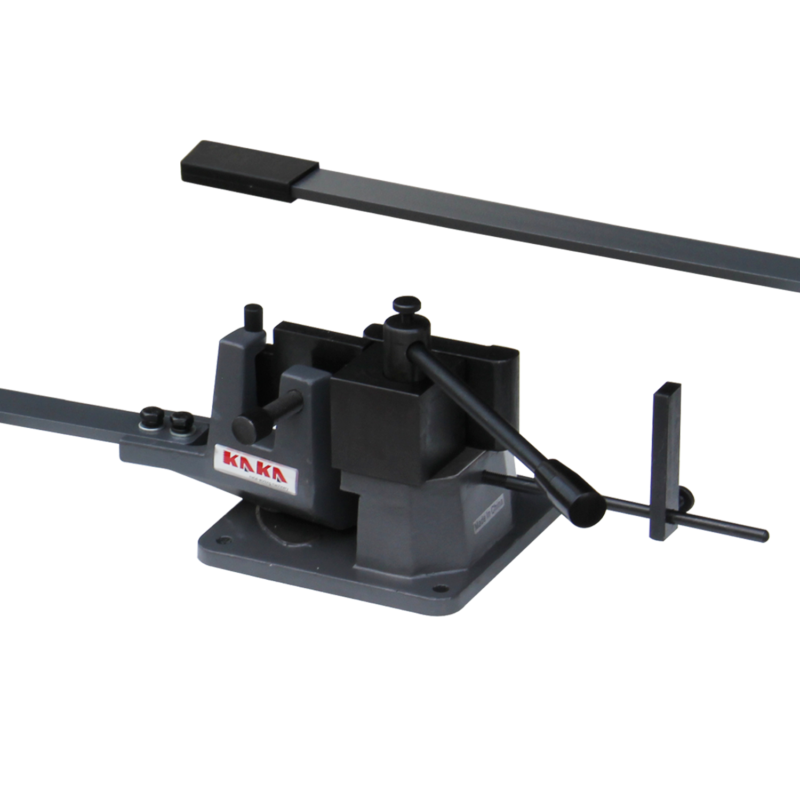 KAKA Industrial UB-70 Cast-Iron Metal Bender, 2-3/4-Inch Hot and Cot Sheet Metal Bender, Solid Design, High Precision Strip Steel, Flat Steel, Round Steel and Angle Steel Metal Bender