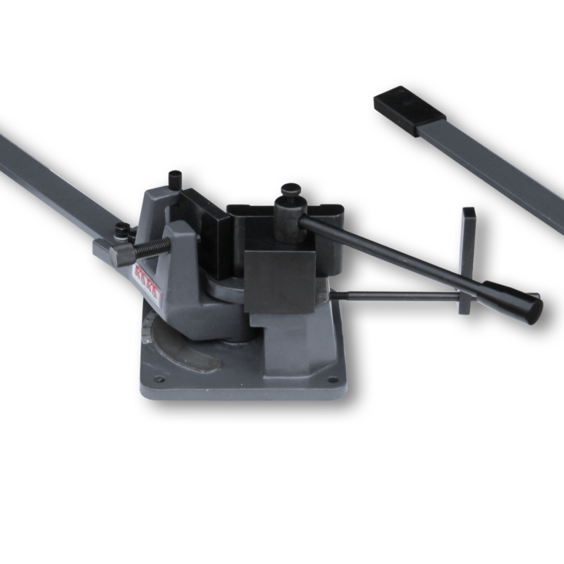 KAKA Industrial UB-70 Cast-Iron Metal Bender, 2-3/4-Inch Hot and Cot Sheet Metal Bender, Solid Design, High Precision Strip Steel, Flat Steel, Round Steel and Angle Steel Metal Bender - Image 2