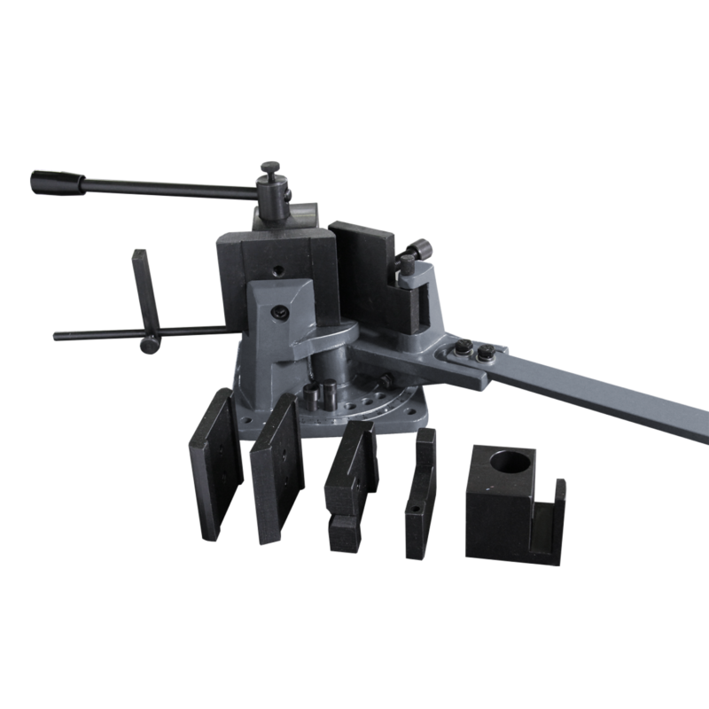 KAKA Industrial UB-70 Cast-Iron Metal Bender, 2-3/4-Inch Hot and Cot Sheet Metal Bender, Solid Design, High Precision Strip Steel, Flat Steel, Round Steel and Angle Steel Metal Bender - Image 4