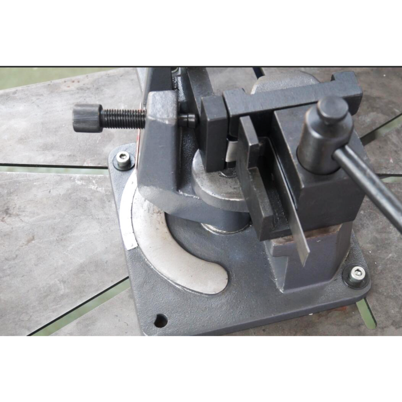 KAKA Industrial UB-70 Cast-Iron Metal Bender, 2-3/4-Inch Hot and Cot Sheet Metal Bender, Solid Design, High Precision Strip Steel, Flat Steel, Round Steel and Angle Steel Metal Bender - Image 10