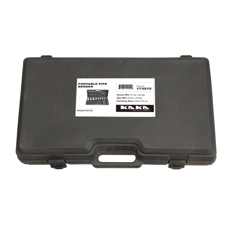 KAKA Industrial MY-22 Compact Bender Kit, Manual Pipe Bending Kit With 8 Dies - Image 4