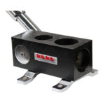 KAKA Industrial RA-3 Manual Pipe Notcher, 1-1/2", 2" (Inside diameter) Capacity, Light Weight, Solid Construction Pipe Notcher