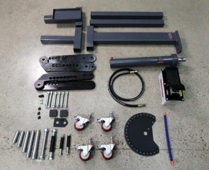 Kaka Industrial TB-3B Air Hydraulic Power 10 Ton Tube Bender for Roll Cage & Exhaust Pipe Bender,12 Inch stroke cylinder General Tube Bender - Image 7