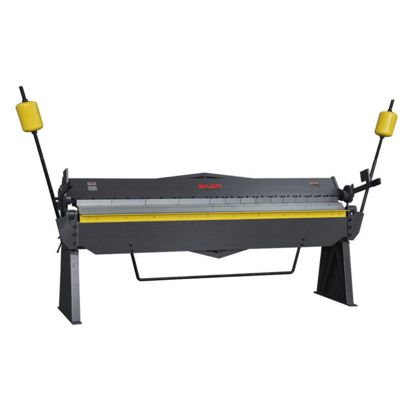 KAKA Industrial W-10012A Heavy-Duty Pan and Box Brake, 12-Gauge Mild Steel, High Versatility and Durability Sheet Metal Box Pan Brake - Image 2
