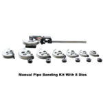 KAKA Industrial MY-22 Compact Bender Kit, Manual Pipe Bending Kit With 8 Dies