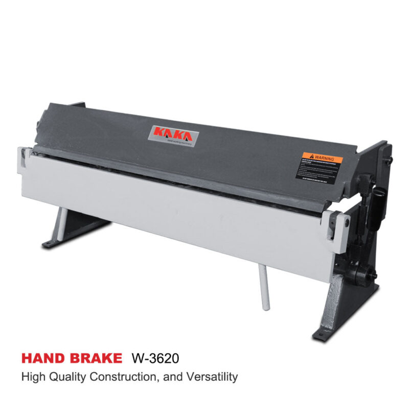 Kaka Industrial W-3620 36inch Width 20gauge Capacity Manual Sheet Metal Brake, angles up to 135°possible - Image 3