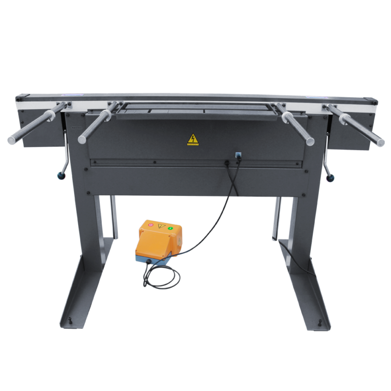 KAKA Industrial EB-6116 Manual Magnetic Sheet Metal Brake, 60-Inch Magnetic clamping Pan and Box Bending Brake, 1-Phase 220V,16-Gauge Mild Steel Capacity, 220V-60HZ-1PH - Image 3