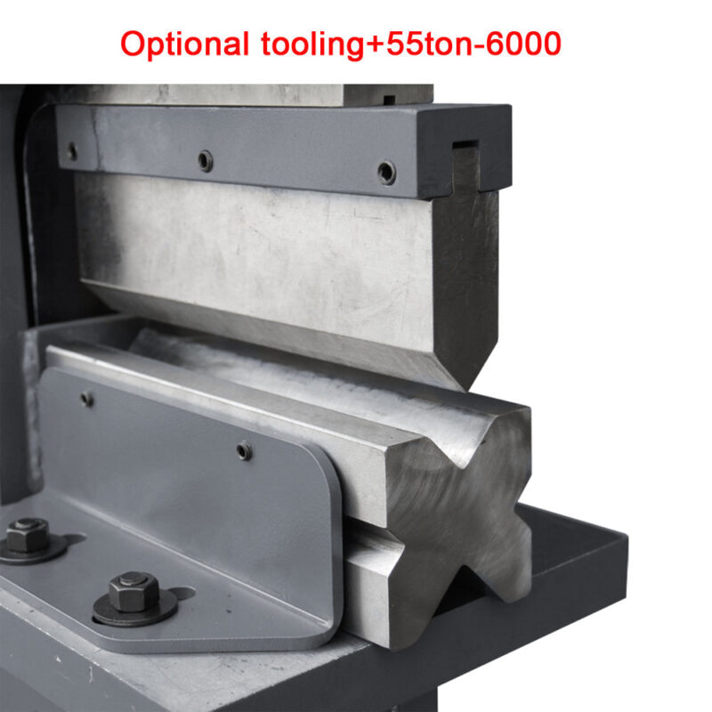 Kaka Industrial M-55 55 Ton Metal Ironworker Punch Shear Notcher Brake 220V 3 phase - Image 9