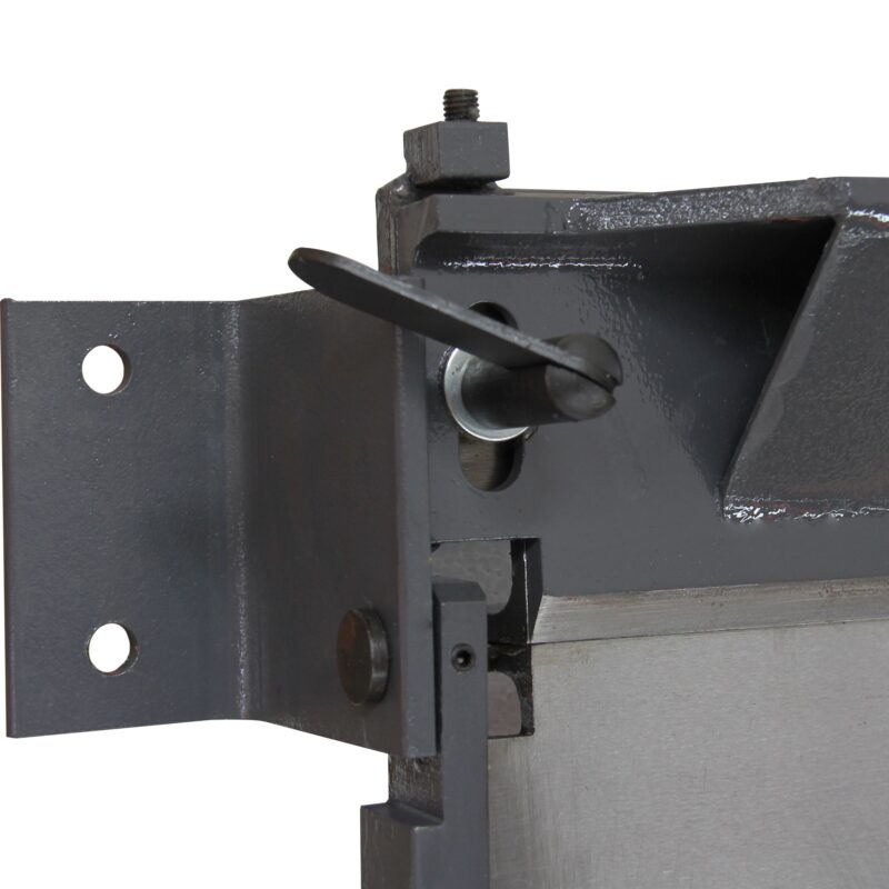 Kaka Industrial W-4018 Sheet Metal Bending Brake 40-Inch Length Portable Metal Bender 0-90 Degrees Adjustable Steel Bender, 20 Gauge Mild Steel and 16 Gauge Aluminum Metal Bending - Image 8